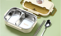 Lunch Box Isotherme Inox avec Couverts Hono Culina - vue détail 4