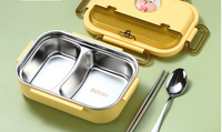 Lunch Box Isotherme Inox avec Couverts