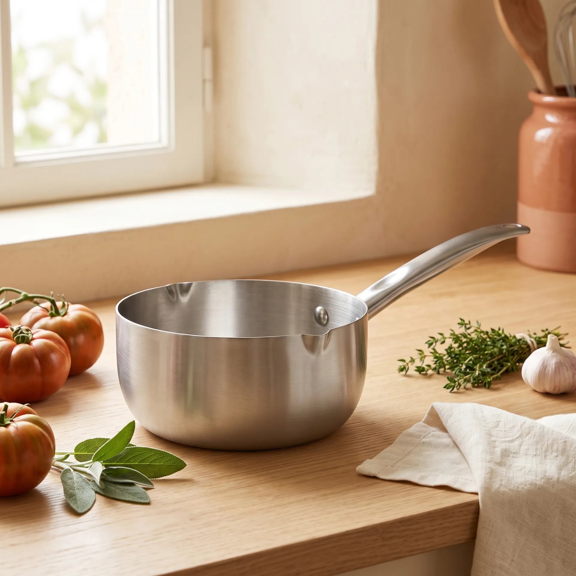 Casserole Inox Hono Culina — Sans PFAS