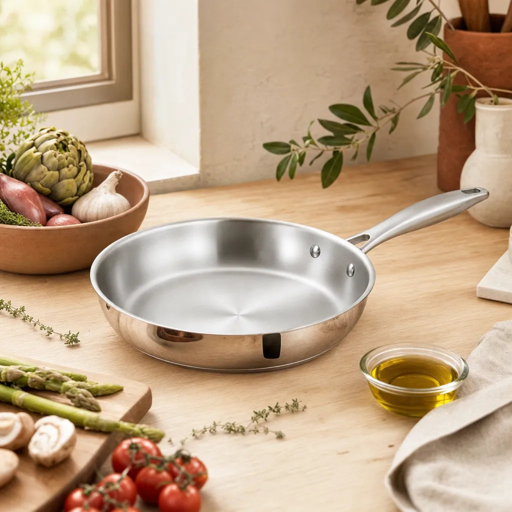 Poêle Inox Hono Culina — Sans PFAS