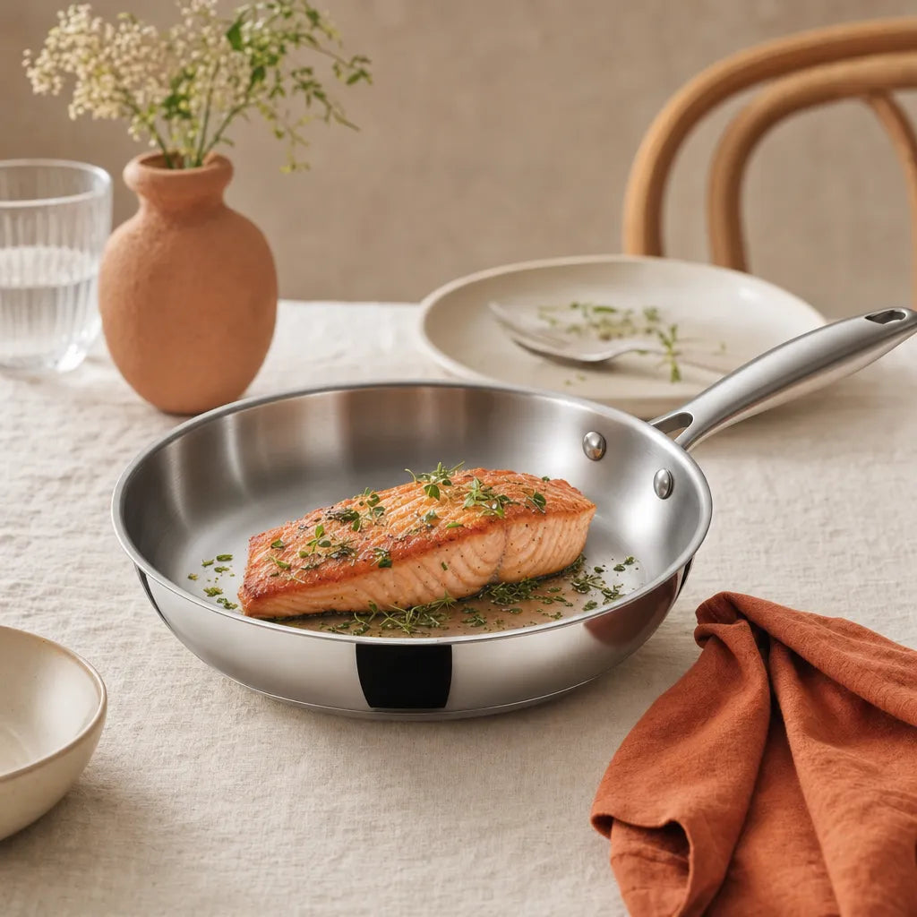 Poêle Inox Hono Culina — Sans PFAS
